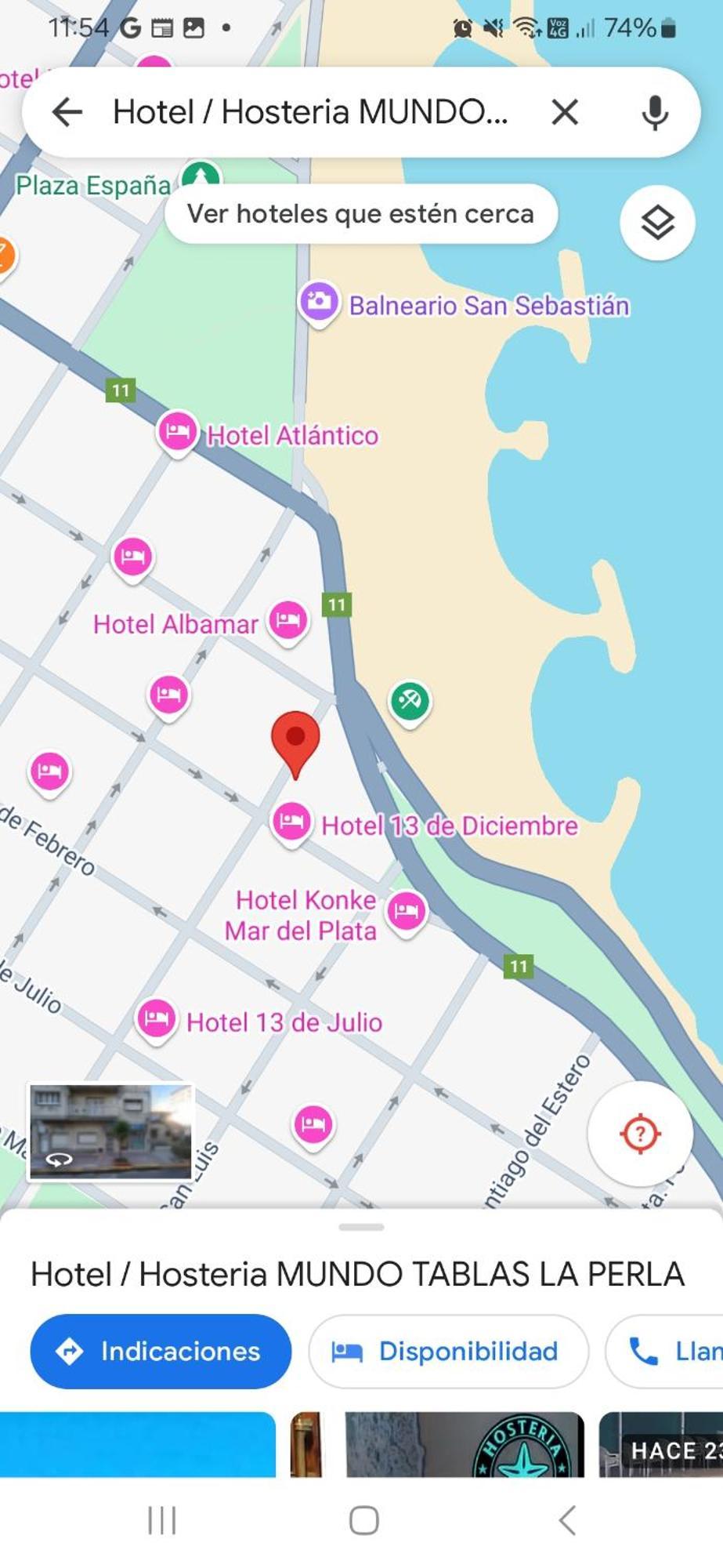 Hosteria Mundo Tablas Mar del Plata Kültér fotó